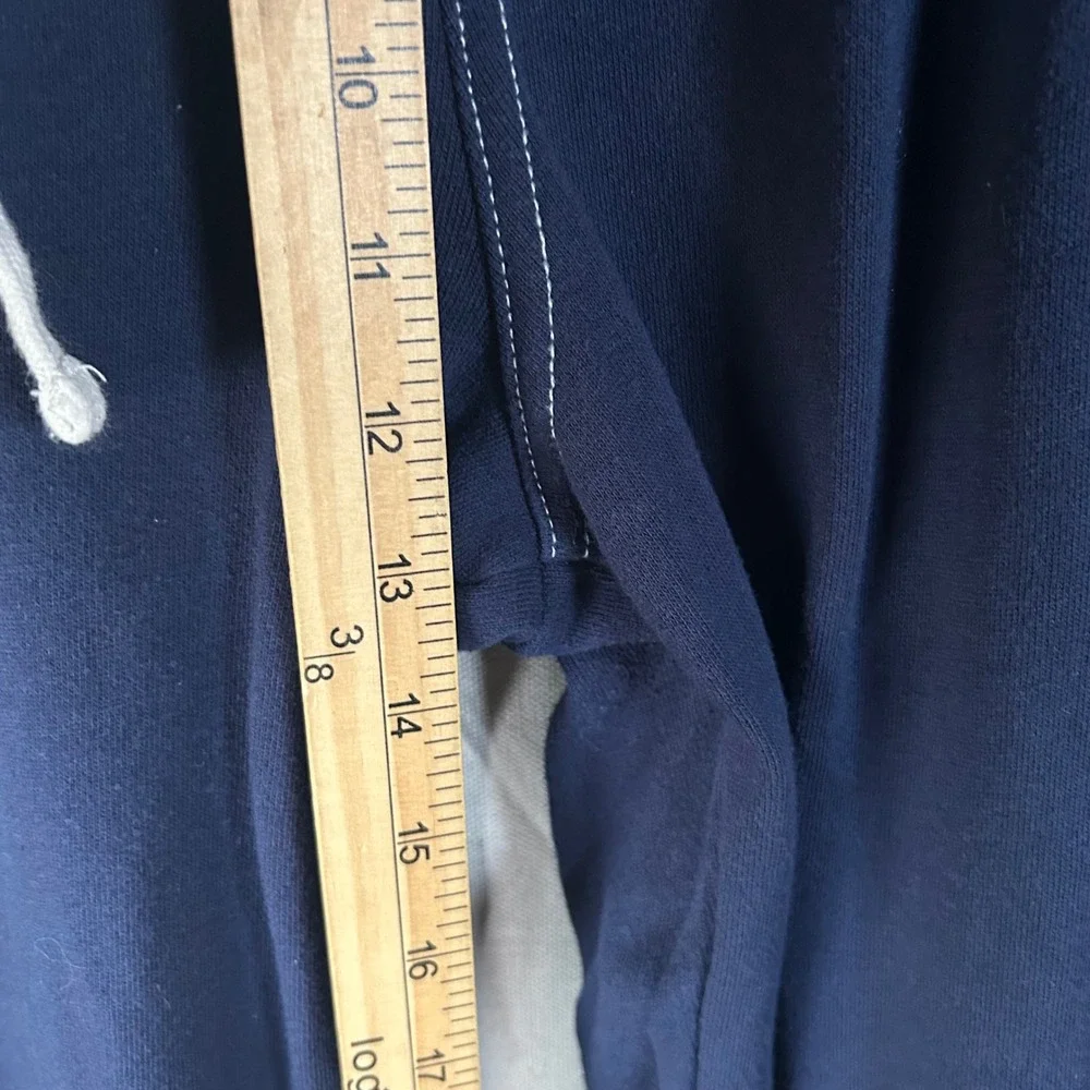 True Religion Mens Navy Blue Horseshoe Logo Jogger Sweatpants Size Large L/G